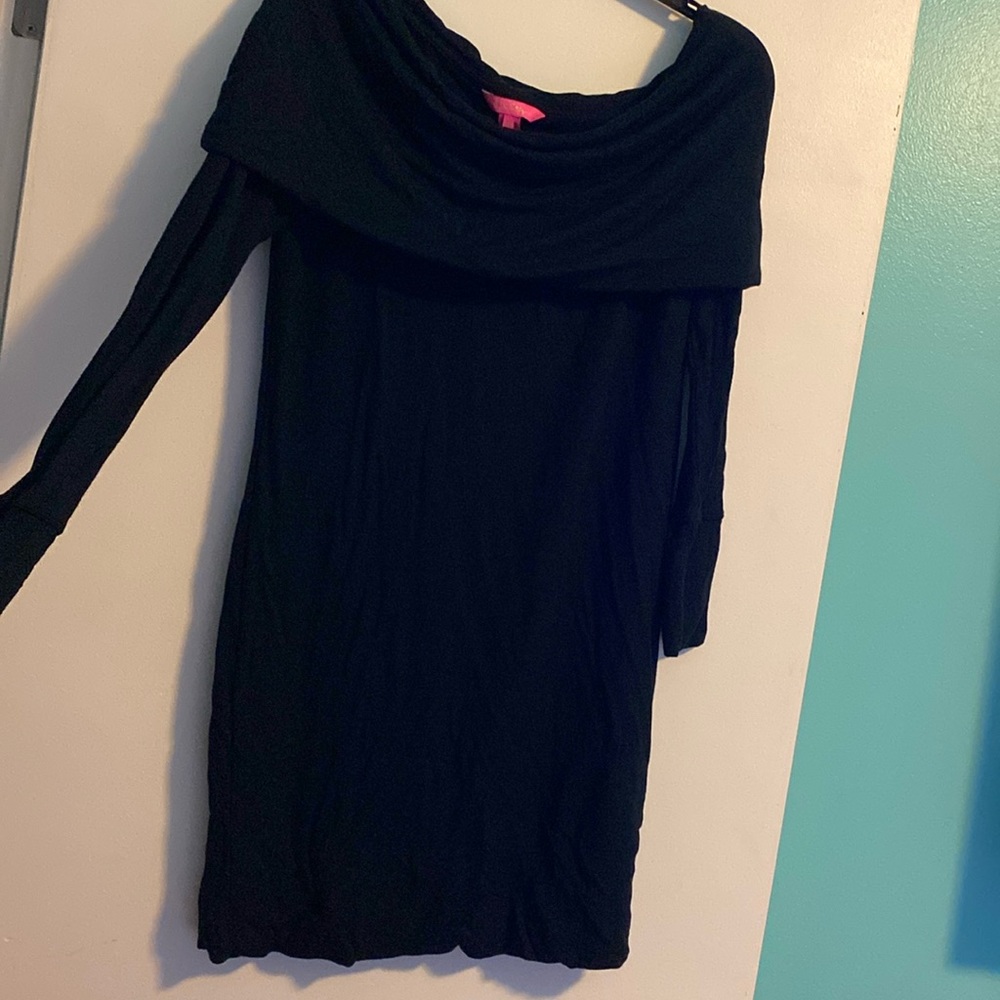 EUC off shoulder/fold down dress